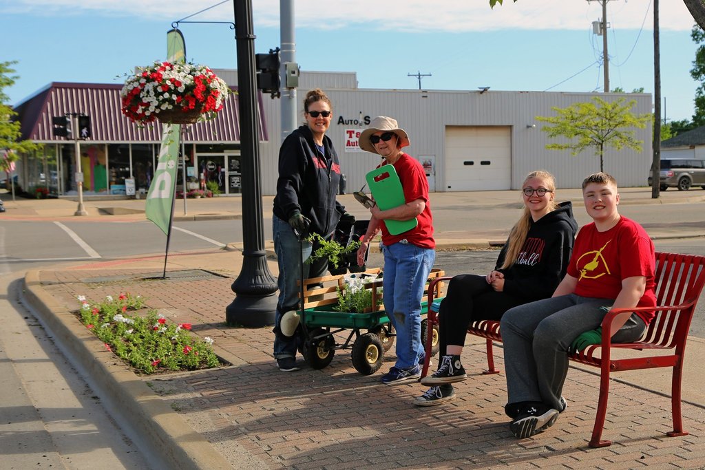 Downtown Flower Planting Day